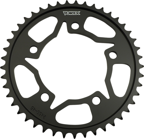 VORTEX 245S-45 Steel Rear Sprocket - 45 Tooth - Honda - 45 Tooth Honda
