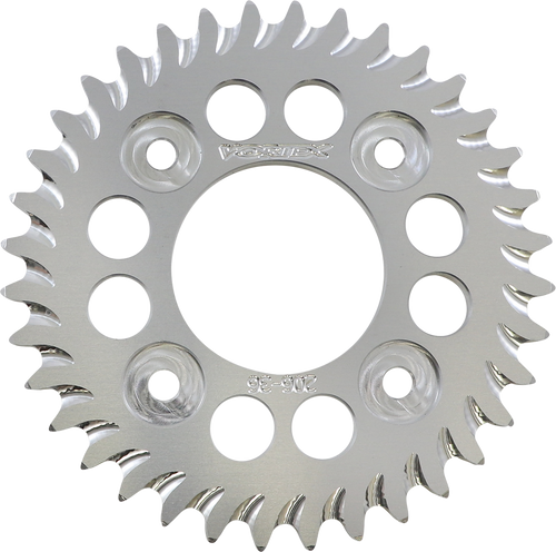 VORTEX 206-36 Aluminum Sprocket - Silver - Rear - 36 Tooth - Silver Rear 36 Tooth
