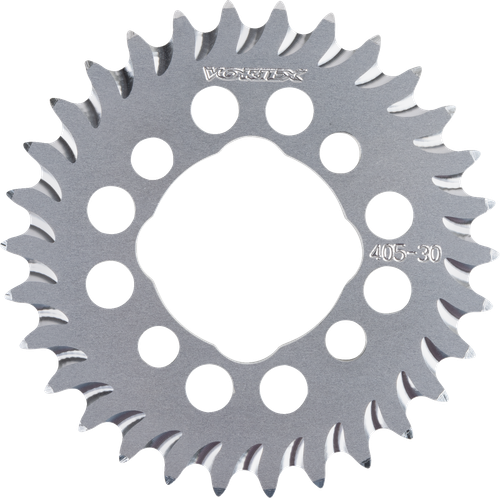 VORTEX 405-30 Rear Sprocket - Aluminum - 30 Tooth - Silver - Z 125 Pro - Aluminum 30 Tooth Silver Z 125 Pro