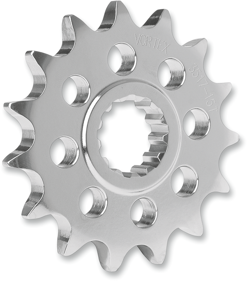 VORTEX 3370-15 Front Sprocket - 15 Tooth - Kawasaki/Yamaha - 15 Tooth Kawasaki/Yamaha