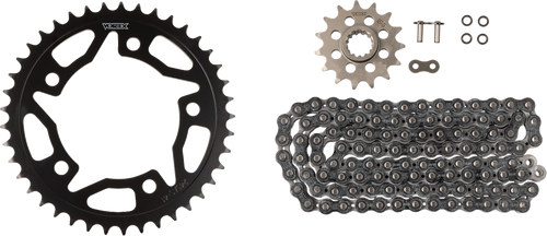 VORTEX CK2271 Chain and Sprocket Kit - WSS - Black - Honda CBR500R - WSS Black Honda CBR500R