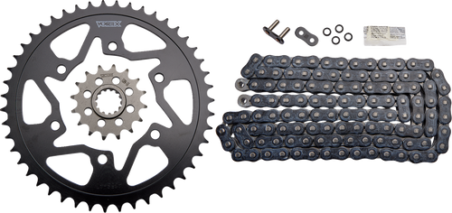 VORTEX CK6362 Chain and Sprocket Kit - HFRS - Black - Yamaha YZF-R1 - HFRS Black Yamaha YZF-R1