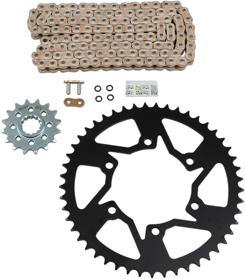 VORTEX CKG6364 Chain and Sprocket Kit - HFRS - Gold - Yamaha YZF-R1 - HFRS Gold Yamaha YZF-R1