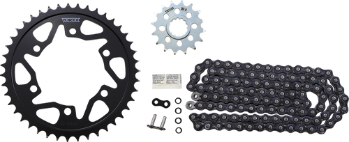 VORTEX CK6470 Chain and Sprocket Kit - WSS - Black - Yamaha FZ/MT-10 - WSS Black Yamaha FZ/MT-10