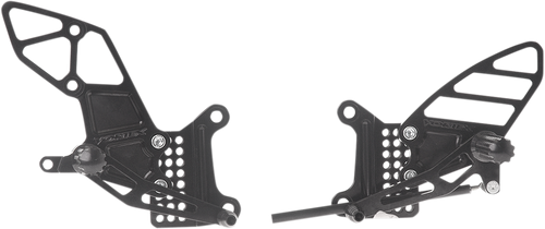 VORTEX RS406K Rearset - Black - ZX6RR - Black ZX6RR