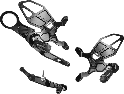 VORTEX RS186K Rearset - Black - S1000RR - Black S1000RR