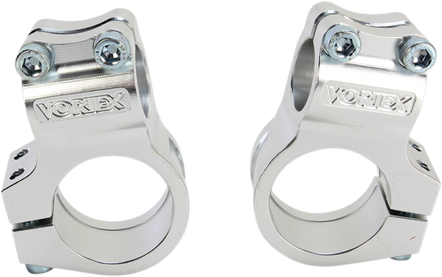 VORTEX CL0050 Clip-On Handlebar - 50 mm - 7° - Silver - 50 mm 7° Silver