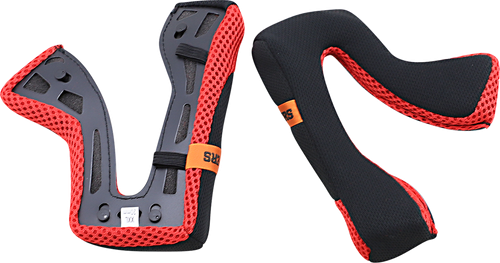 ALPINESTARS 8960121-11-XXL SM5 Helmet Cheek Pad - Gray 2XL