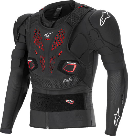 ALPINESTARS 6500125-132-XL Bionic Pro v3 Plasma Protection Jacket - Black/Red/White XL