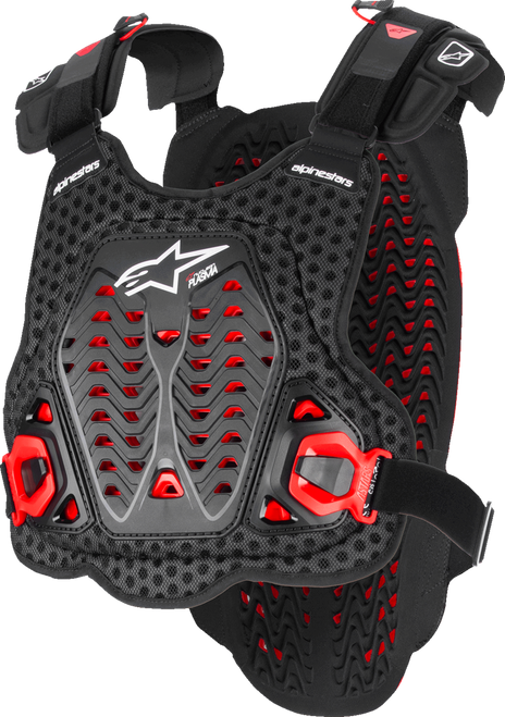 ALPINESTARS 6700825-132-XS/S A-5 Plasma Chest Protector - Black/Red/White XS/S