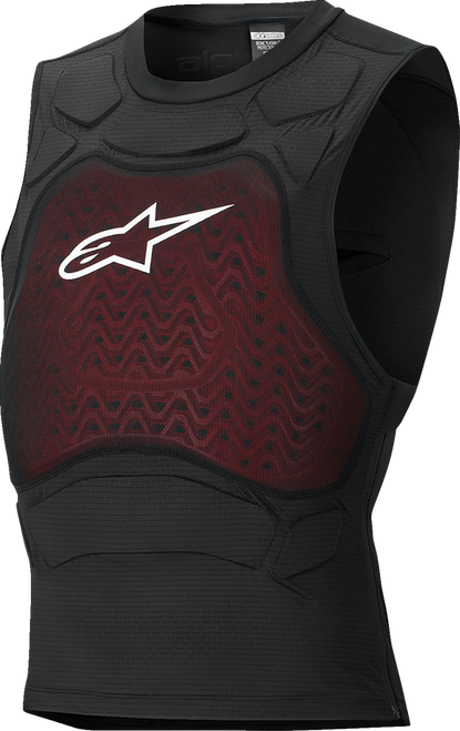 ALPINESTARS 6500726-12-XL Bionic Plasma LT Vest - Black/White XL
