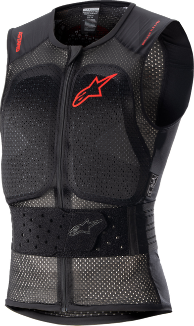 ALPINESTARS 6508123-009-M Nucleon Flex Pro Protection Vest - Black/Red Medium