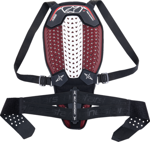 ALPINESTARS 6504325-123-S Nucleon Plasma Back Protector - Black/White/Red Small