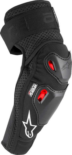 ALPINESTARS 6503225-132-SM Bionic Pro Plasma Elbow Protectors - Black/Red/White S/M