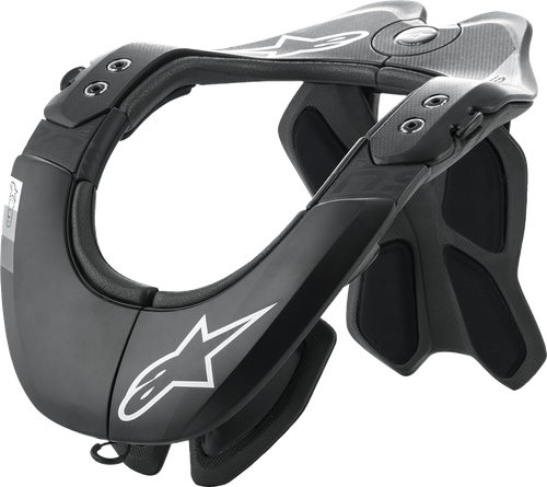 ALPINESTARS 6500019-105-LXL Bionic Neck Support Tech 2 - Black/Cool Gray L/XL