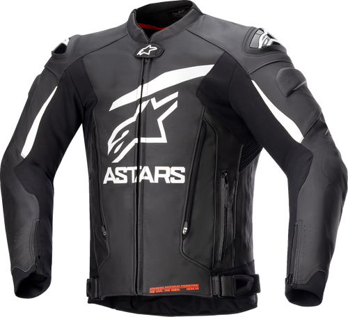 ALPINESTARS 3100524-12-48 GP Plus v4 Leather Jacket - Black/White US 38 / EU 48