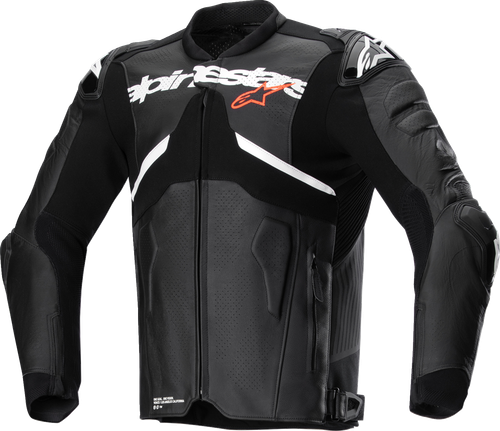 ALPINESTARS 3106524-12-58 Atem v5 Leather Jacket - Black/White US 48 / EU 58