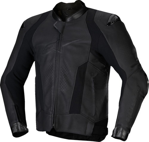 ALPINESTARS 3100125-1100-58 Missile v3 Leather Jacket - Black/Black US 48 / EU 58