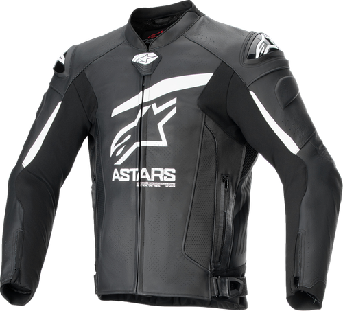 ALPINESTARS 3100624-12-48 GP Plus R v4 Airflow Leather Jacket - Black/White US 38 / EU 48
