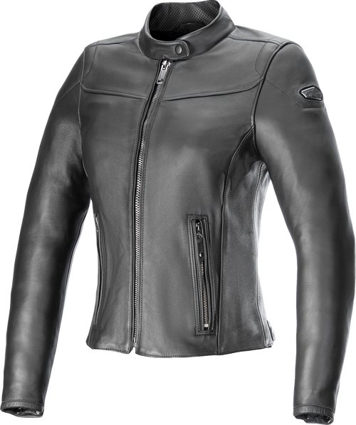 ALPINESTARS 3113824-1100-S Stella Tory Leather Jacket - Black Small