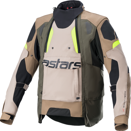 ALPINESTARS 3204822-865-3X Halo Drystar® Jacket - Black/Sand/Yellow 3XL
