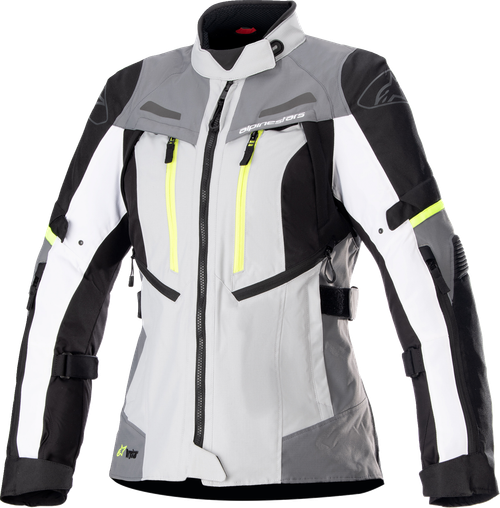 ALPINESTARS 3217023-9037-L Stella Bogota Drystar® Jacket - Gray/White Large