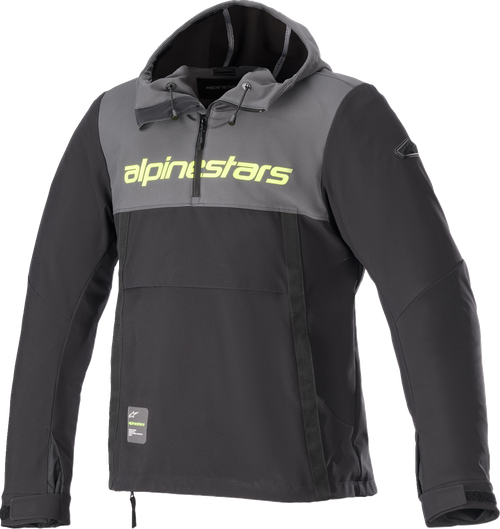 ALPINESTARS 4208123-9151-L Sherpa Jacket - Black/Gray/Yellow Large