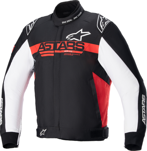ALPINESTARS 3306723-1342-2X Monza Sport Jacket - Black/Bright Red/White 2XL