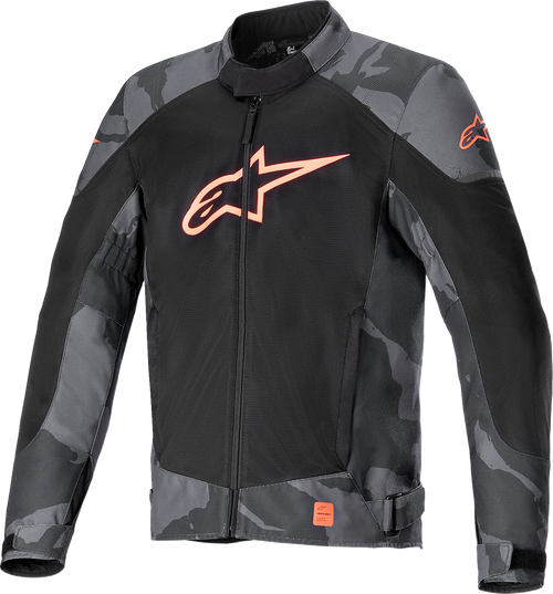 ALPINESTARS 3302022-9133-3X T SP X Superair Jacket - Gray Camo/Red Fluo 3XL