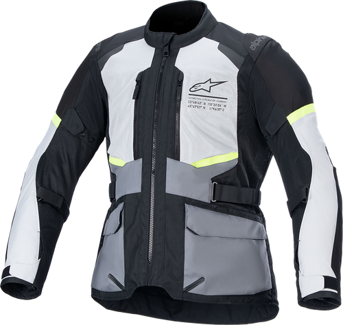 ALPINESTARS 3207924-9191-S Andes Air Drystar® Jacket - Ice Gray/Dark Gray/Black Small