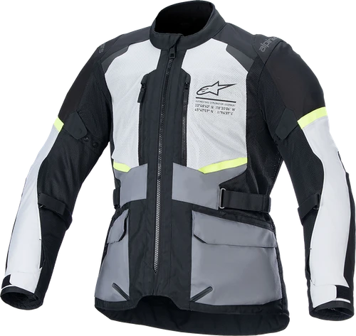 ALPINESTARS 3207924-9191-L Andes Air Drystar® Jacket - Ice Gray/Dark Gray/Black Large