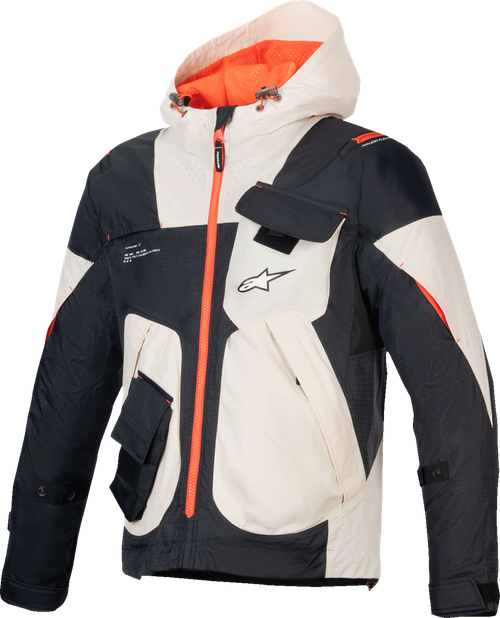 ALPINESTARS 3301625-1489-S Mogress Air Jacket - Black/Almond/Hot Orange Small