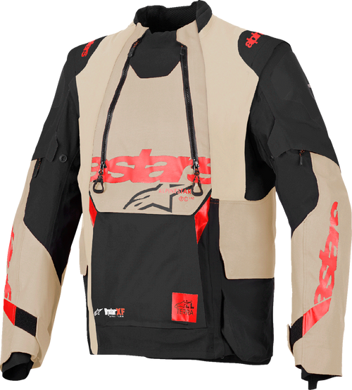 ALPINESTARS 3200426-8047-XL Halo Pro Drystar® XF Laminated Jacket - Mastic/Black XL