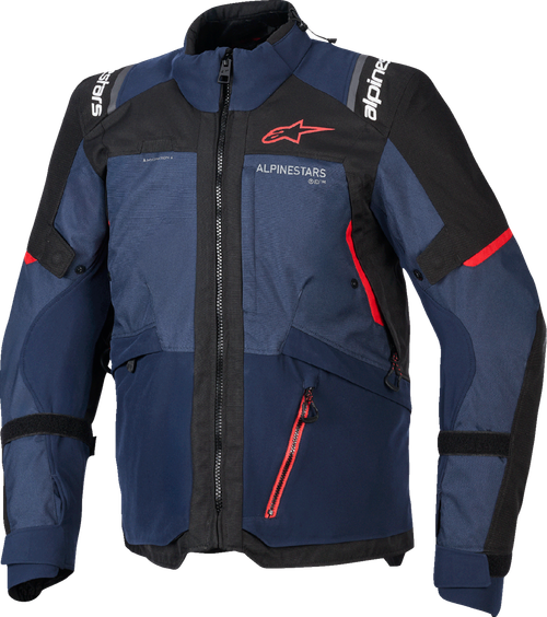 ALPINESTARS 3200526-7243-S Andes v4 Drystar® Jacket - Night Navy/Mood/Indigo Black Small