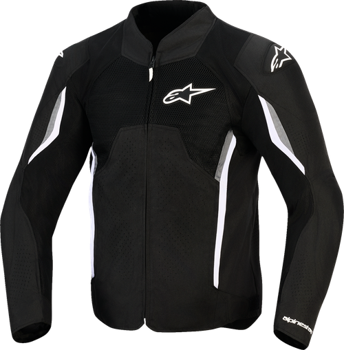 ALPINESTARS 3300426-102-M AST v3 Air Jacket - Black/Dark Gray/White Medium
