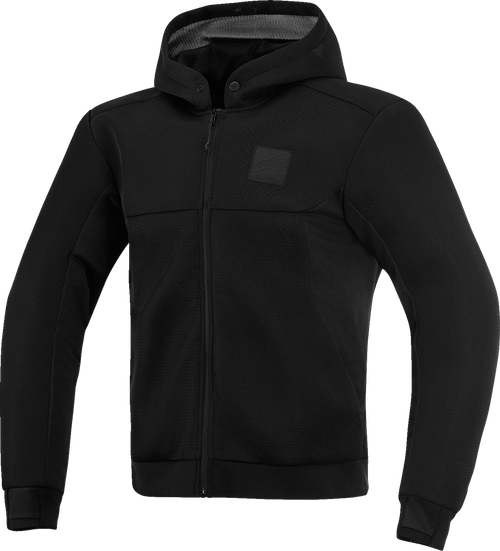 ALPINESTARS 4200226-1100-4XL Chrome Super Airflow Hoodie - Black 4XL