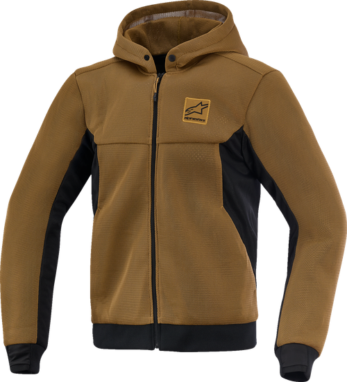 ALPINESTARS 4200226-8056-XL Chrome Super Airflow Hoodie - Utility Brown/Black XL