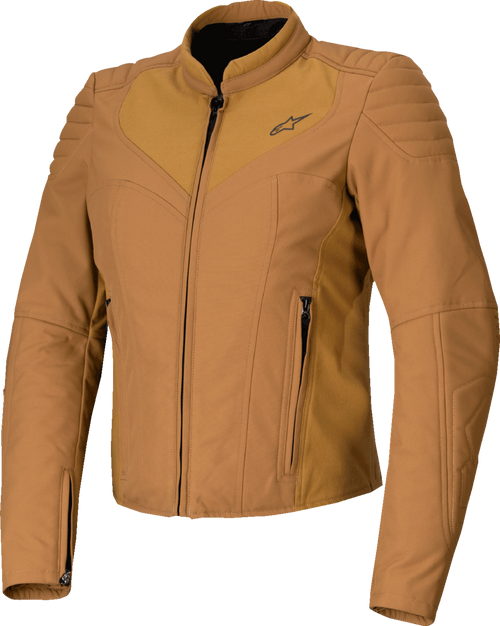 ALPINESTARS 3210425-8021-L Stella Isla WR Jacket - Utility Brown/Light Gold Large