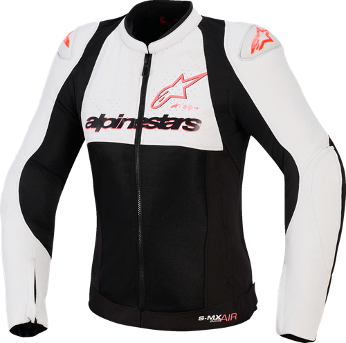 ALPINESTARS 3316523-9297-XL Stella SMX Air Jacket - Ice Gray/Black/Coral Fluo XL