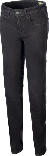 ALPINESTARS 3338524-1202-24 Daisy v3 Women's Riding Denim - Rinse Black US 24 / EU 38