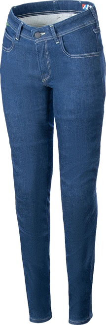 ALPINESTARS 3338524-7202-34 Daisy v3 Women's Riding Denim - Rinse Blue US 34 / EU 48