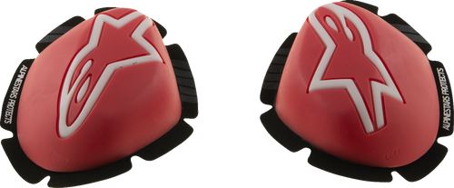 ALPINESTARS 6400126-32 GP Tech Knee Sliders - Red/White