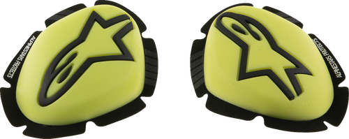 ALPINESTARS 6400226-551 GP Plus Knee Sliders - Yellow Fluo/Black