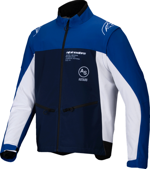 ALPINESTARS 3700225-7174-2X Lite-Dura Softshell Jacket - Navy/Blue/White 2XL