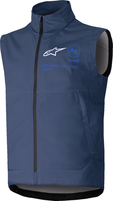 ALPINESTARS 3700325-7158-M Techstar Softshell Vest - Navy Medium