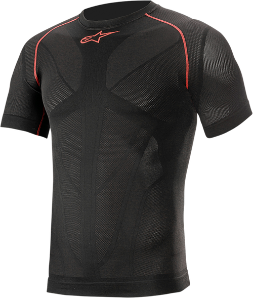 ALPINESTARS 4752721-13-XS/S Ride Tech v2 Summer Short-Sleeve Underwear Top - Black XS/S