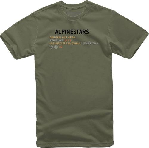 ALPINESTARS 1212-72002690-M Quest T-Shirt - Military Medium
