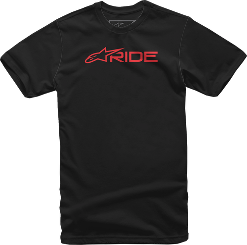 ALPINESTARS 1232722001030XL Ride 3.0 T-Shirt - Black/Red XL
