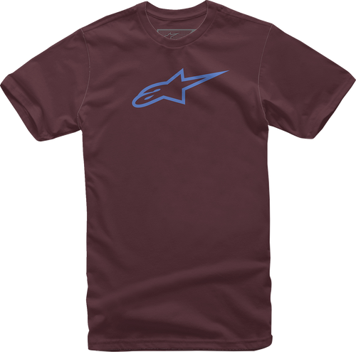 ALPINESTARS 10327203083702X Ageless Classic T-Shirt - Maroon/Blue 2XL