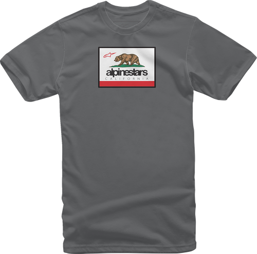 ALPINESTARS 12127207018M Cali 2.0 T-Shirt - Charcoal Medium